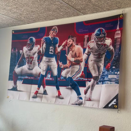 The NY Giant Flag